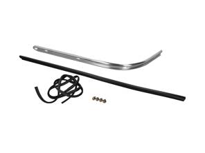 Rear bumper corner narrow rubber and moulding. Porsche 911 1969-73 - 90150504300, 90150504302 - 911287, 1684400406, 9455