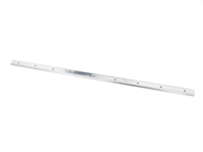 Striscia di moquette in alluminio per soglia della porta. Porsche 356 A/B/C - 64455111700, 64455111800