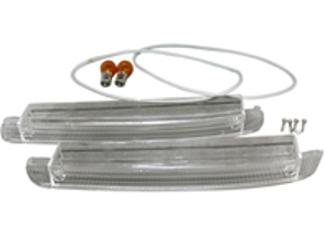 2 套前部透明指示灯镜片。保时捷 944S2 / 944T - 95163116100, 95163116200 - JPS944S2-FILY-CL, 1695450610