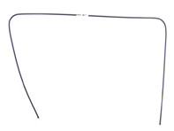 Sierlijst achterruit, Kunststof. Porsche 996 2002 >> - 99654554502