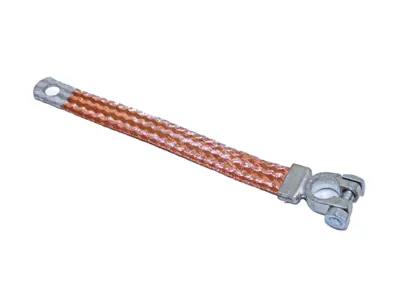 Battery Ground Strap. Porsche 911/912 1965-69 - 90161190220
