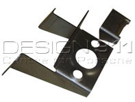 Front Bonnet / Hood Latch Panel. Porsche 356 B T6 - P153B, PP153B, 64450215007