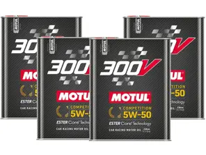Huile moteur MOTUL 300V COMPETITION 5W-50 8 litres - 110859