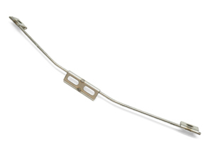 Exhaust Muffler Lower Mounting Bracket. Porsche 986 Boxster - 99611124201