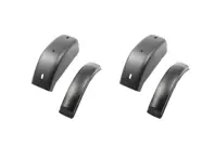 Bocina/cubierta de parachoques trasero con moldura de goma. Porsche 911/912 1965-73 - 90150503326, 91150503302, 90150590321 - BMP11.1.132