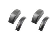 后保险杠喇叭/带橡胶装饰条的超车座。保时捷 911/912 1965-73 - 90150503326, 91150503302, 90150590321 - BMP11.1.132