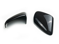 TechArt 碳纤维右驾车门后视镜饰件。保时捷 992 - 092.121.330.009G, 092.121.330.009M