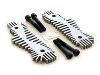 Bremssattelkühler-Kit vorne für 996 Turbo oder Carrera 4S mit größeren 350-mm-Rotoren (nicht PCCB)