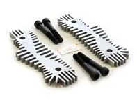 Kit radiatore pinza anteriore per 996 Turbo o Carrera 4S con rotori più grandi da 350 mm (non PCCB)