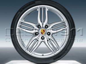 Cerchi in lega da 20' 991 C4 / C4S Sport Design e pneumatici originali Porsche - 99104460232, 99104460231