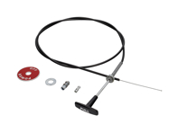 Rennline Remote Pull Cable Kit with T- Handle. Porsche 911/964/993 - EL21, EL61