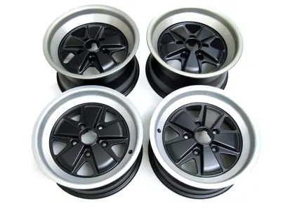 15' lichtmetalen velgen 170 Fuchs Style (SET VAN 4) 7.0J en 9.0J voor Porsche Car - 91136102041, 91136102042, 91136270015, 91136290015