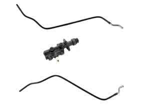 Hauptbremszylinder und Verbindungsleitungssatz LHD. Porsche 911 / 912 / 914 - PCG35506100, 90135506100, PCG35506300, 90135506300, 91435506300, PCG35506310, 91135501202, 90161311501