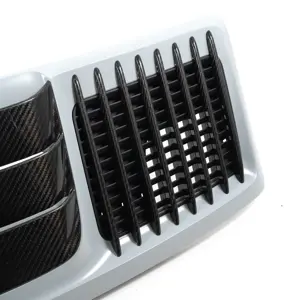 Rennline dekdekselvinnen koolstofvezel. Porsche 991.2 turbo S - 99151257140041, 99151257140 - E394