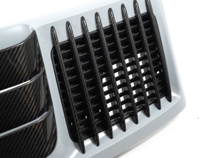 Ailerons de couvercle de pont Rennline en fibre de carbone. Porsche 991.2 turbo S - 99151257140041, 99151257140 - E394