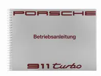 Driver’s manual for Porsche 911 (964) Turbo, MY 91, in English - WKD96452091