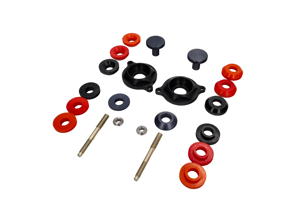 半固体可调发动机支架一对。保时捷 991 - 99137504901, 99137504902, 99137504904