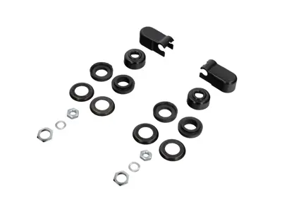 Kit di montaggio braccio tergicristallo incluso tappo. Anteriore. Porsche 911 / 930 / 914 - 90162892600, 92862862300, 90162892301, 90162892400