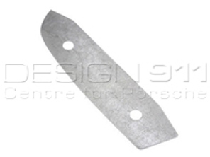 Streepje naar motorkap shim, aluminium. Porsche 356 Pre-A 50-55 - 64450202105, PP160A, P160A