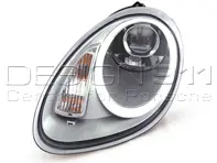 FARO DELANTERO HALÓGENO + PROYECTOR AURORA LIGHT Porsche 987 05-08 PLATA ES - 987631011SL