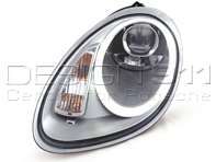 SCHEINWERFER HALOGEN + PROJEKTOR AURORA LICHT Porsche 987 05-08 SILBER LHD - 987631011SL
