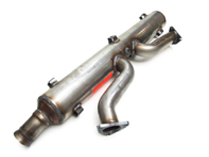 Marmitta Catalizzatore Bischoff Flange per Porsche 993 DesignTek - 99311321316, 99311321317, 99311321316/1, 99311321321 - BM91346