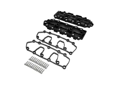 Camshaft Covers LOWER with gaskets & bolts. Porsche 993 - 99310511607, 99310513502, 90006723801
