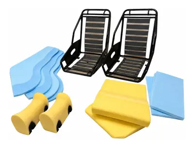 Kit telaio sedile TransAm, cinture di sicurezza a 3 punti. Porsche 911 / 912 / 914 / 964 1965-94