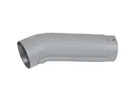 Raccord coudé pour échangeur de chaleur, en acier inoxydable. Porsche 914 69-76 - 022256121 - 1623150300