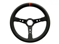 Volante Eau Rouge Sport Air Cooled Leather con indicador naranja 350 mm. Porsche 911 / 964 / 993 / 924 / 944 / 968 / 928 - 74101, 74100