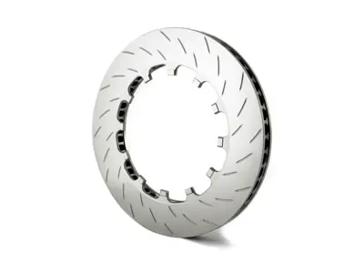 PFC replacement V2 slotted front brake disc for Porsche 997 GT3 Cup