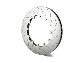 PFC replacement V2 slotted front brake disc for Porsche 997 GT3 Cup