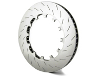 PFC 替换浮动制动盘转子“Direct Drive V3”，前部有槽，适用于保时捷 981 Cayman GT4 / 718 Cayman GT4 / 991 GT3 - 380.34.0062.451, 380.34.0062.461