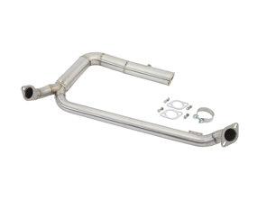 Uitlaat sportdownpipe met cat-bypass voor Porsche 718 Cayman / Boxster - 982254400H, 982254400HX, 982254400AB, 982254400BX, 982254400G, 982254400GX, 98225440AA, 982254400AX, 982254400K, 982254400L, 982254400AF
