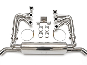 RSR-Krümmer-Schalldämpfer-Kit. Porsche 911 Carrera 1976-1989 ohne Heizung - 93011102200, 93011102203, 9302112501, 93011104300, 93021102901 - FS.POR.911.RSRWOH, FS.POR.911.RSRWOHS, FS.POR.911.RSRWOHT, FS.POR.911.RSRWOHTS