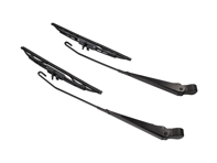Wiper arm SET OF 2, BLACK. Porsche 911/912 67-73 - 90162801415, 90162801400, 90162801500 - 1698301110