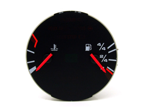 Temperature & Fuel Gauge Indicator Instrument. Porsche 928 - 92864194902