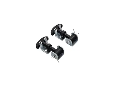 Rubberen motorkap-/kofferbakhaken KLEIN (set van 2) voor Porsche - E72