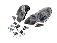 Koplamp Helder en HID Kit Porsche 986 Boxster / 996 - 98663113221, 98663113121, 99663104502, 99663104602, HIDH7PRO6K