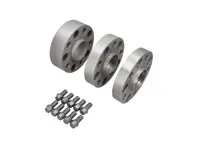 Spurverbreiterungen H&R DRA TRAK+ System in silber PCD5x130 für Porsche