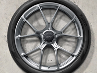 20'/21' 992 (911) GT3 Alufelgensatz in Brillantchrom Metallic Original Porsche - 992044680CC