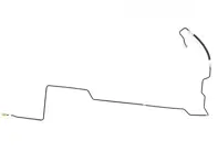Drukleiding stuurbekrachtiging. Porsche 986 Boxster / 996 >>2001 rechts gestuurd - 99634745204, 99634745231