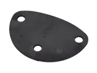 Inserto de cerradero de puerta de 1 mm. Porsche 356 - 64453172300 - 327135446