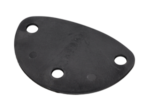 Insert door lock striker 1mm. Porsche 356 - 64453172300 - 327135446