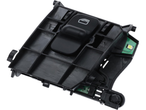 乘客侧车窗升降开关。适用于 2006 年及之后生产的保时捷 997 / 987 Boxster / 987C Cayman 左舵车型 - 99761315604, 99761315605, 99761315604A05, 99761315605A05 - URO-019303