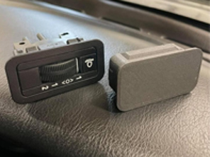 Switch blank cover. Porsche 964 / 993 - 911613CVR