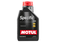 MOTUL SPECIFIC A40 0W-40 全合成发动机油 - 1 升瓶装 - 0W/40, 0W-40