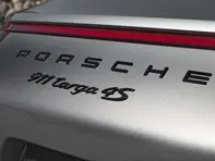 'PORSCHE 911 TARGA 4S' Schwarzes Heck-Emblem für Porsche 991.2 - 99104480384041