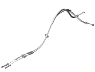 Transmission shift cable. Porsche 6 Speed manual 982SP Boxster Spyder / 982 Cayman GT4 - 982711007C, 982711007E