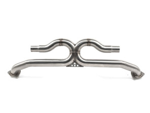 Uitlaatdemper achter verwijderen x pijp. Porsche 991.1 2012 tot 2016 - 99111133107, 99111133103, 99111133101, 99111133102, 99111133104, 99111133105, 99111133106